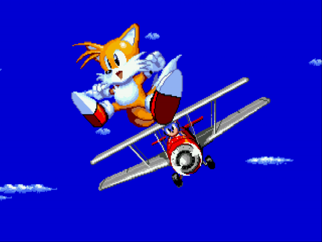 Fly with Tails in Sonic the Hedgehog 2 Screenthot 2